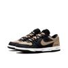 Nike Big Shopping Bag, Time Brown Language Leather Cushioning Low Top Skateboard Shoes Men's Brown Black 355152-016(Team1004-LD)