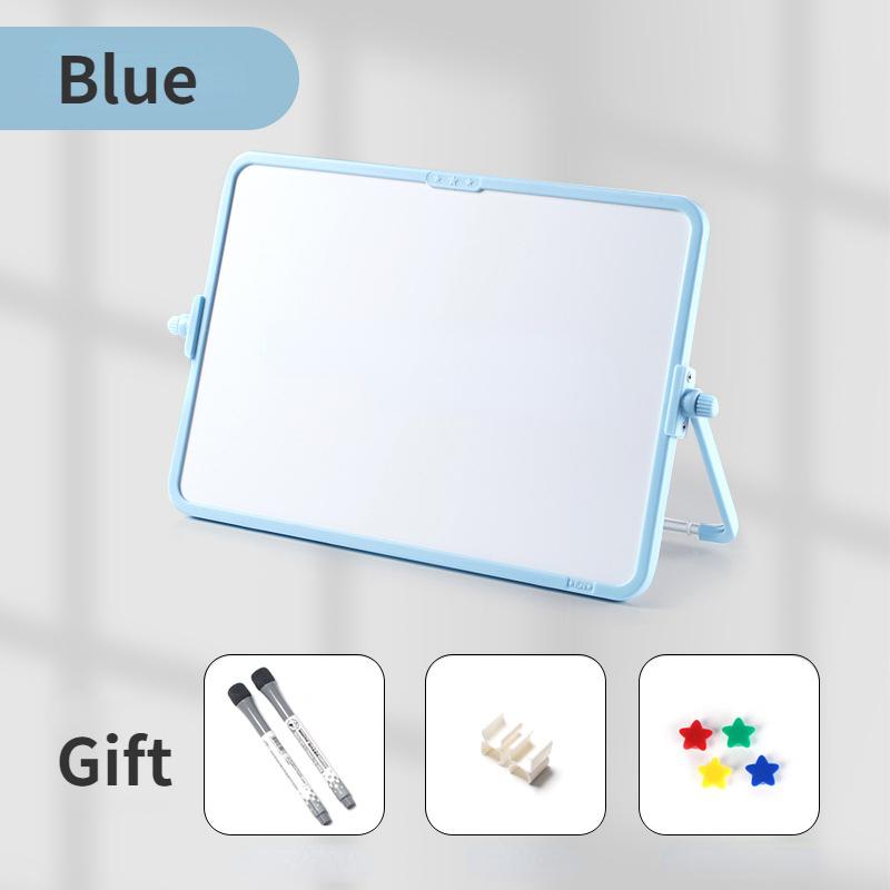 A4 Size Magnetic Double Side Whiteboard Tabletop Scaffolding Erasable Writing Board Children Graffiti 30.5x21.5cm