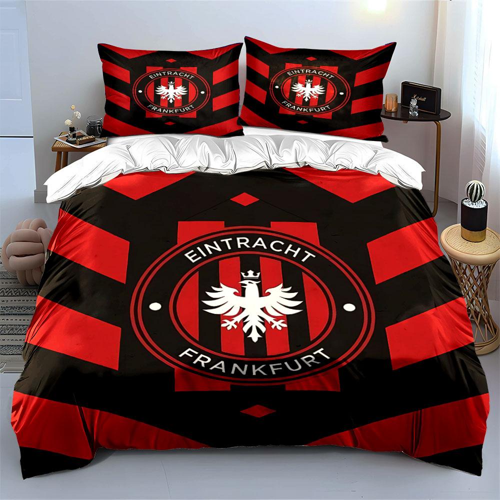 "Eintracht Frankfurt Bedding Set" Bedding Duvet Cover Set Duvet Cover Pillowcases (1 * Duvet Cover 2 * Pillowcases, Without Duvet Insert)