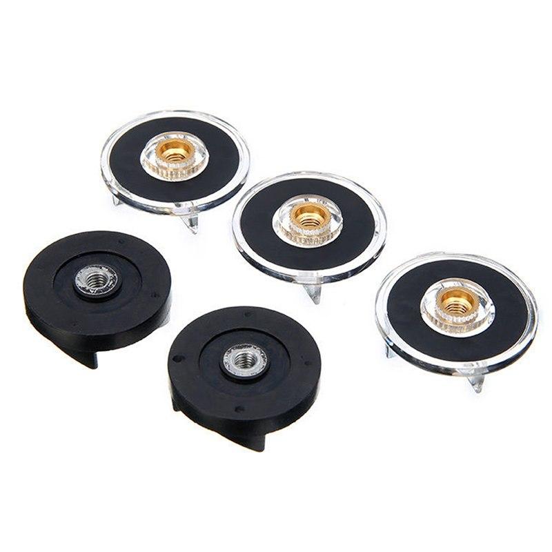 1 Set Für Magic Bullet Ersatzteile 3 Kunststoff-Zahnradbasis + 2 Gummi-Zahnräder
