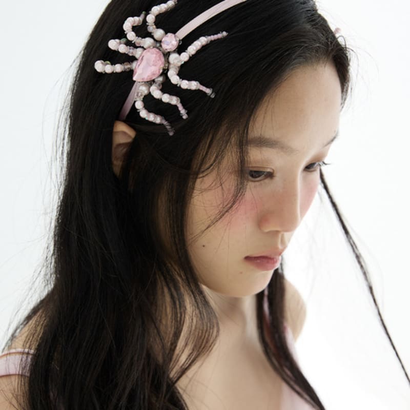 LOVUEE Tarantula Headband Pink