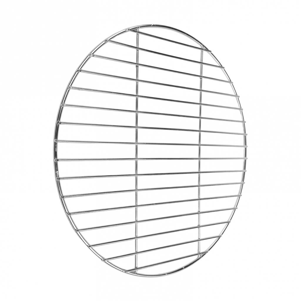 Camping Accessories Round Barbecue Tray Stainless Steel BBQ Grid