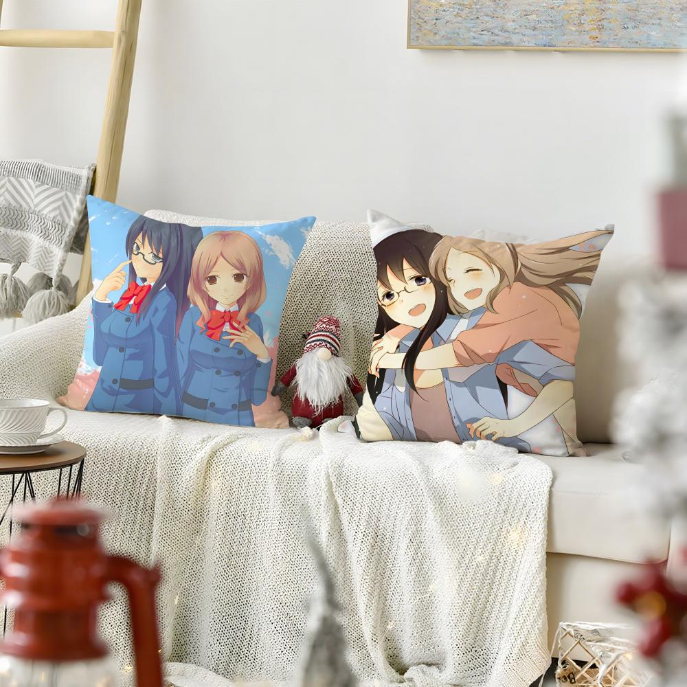 Sasameki Koto Pillow Case Linen Cushion Covers For Decorative Sofa Home Pillows Case Car Chair Pillows Cases