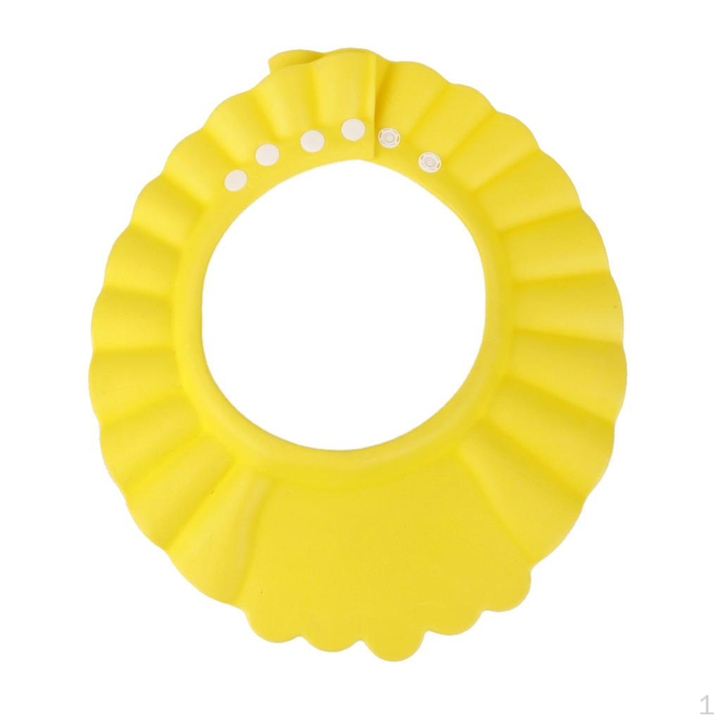 Детский Шампунь Ванна Душ Мытье Волос Водонепроницаемый Style2 yellow