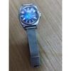Used 1972 Citizen Automatic Ladies Watch, Cosmo Star V2, Blue Dial, Working Condition
