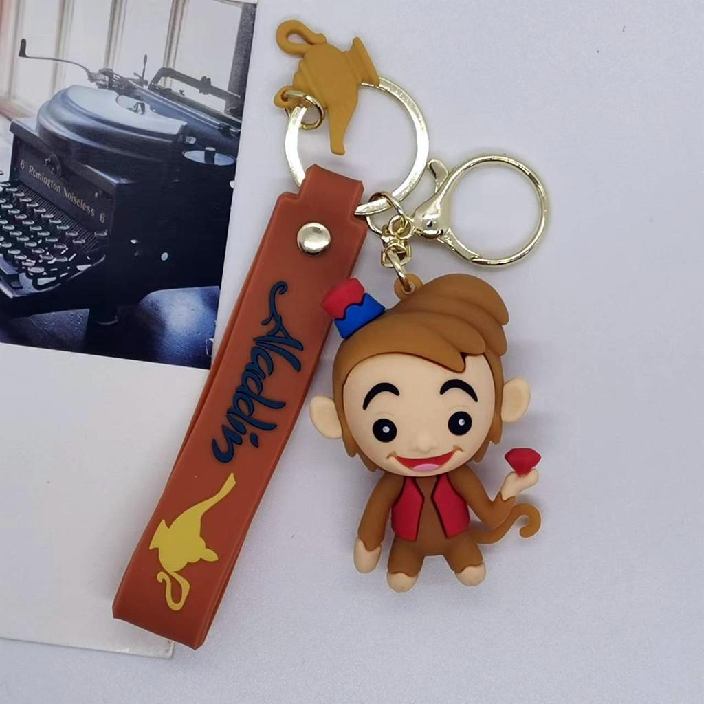 Cartoon Aladdin God Lamp Doll Keychain Bag Car Keychain Accessories Gift Wholesale Kawaii Cute Personalized Gifts Y2k