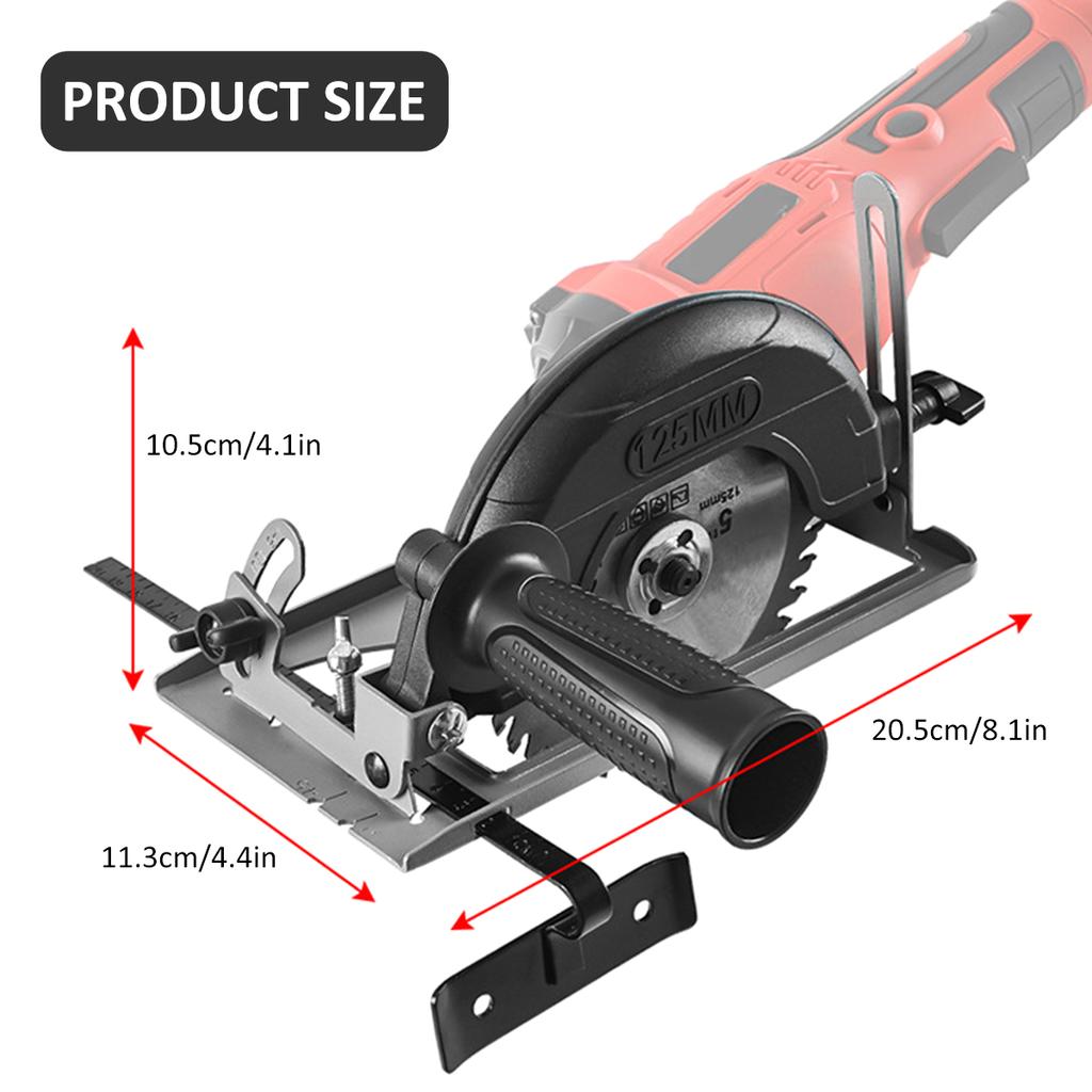 Angle Grinder Bracket Universal DIY Stand Grinder Holder Support Angle Grinder Cutting Machine Base Woodworking Table Protective