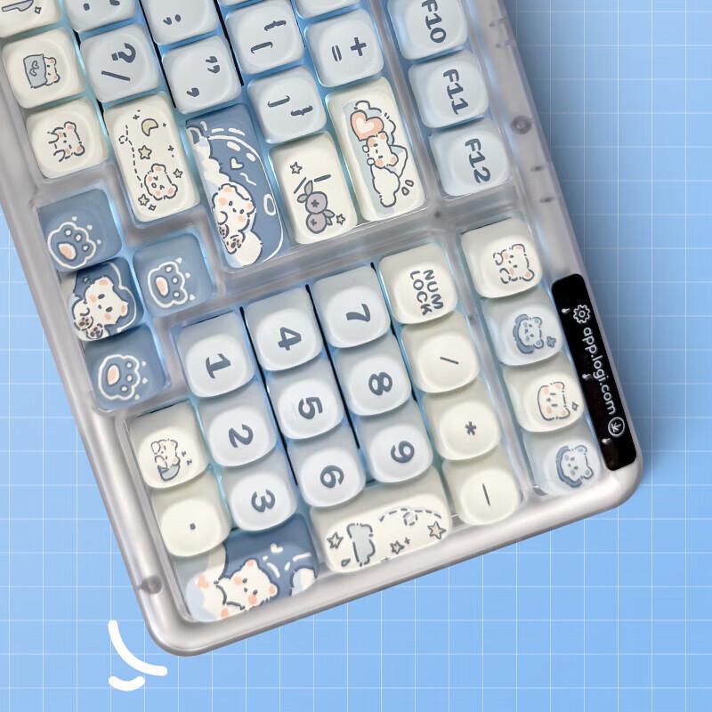 Logitech K98M Pet Paradise Custom Mechanical Keyboard