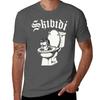 Skibidi Toilet Goth Black Metal Tshirt Quick Dry Sports Short Sleeve Tee