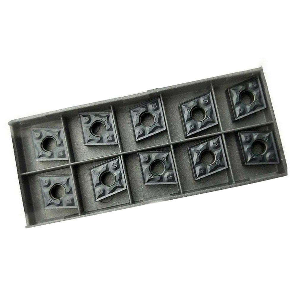 Carbide Inserts 10PCS CNMG 432TF IC907 for Precision Lathe Turning with Strong Resistance and Long Service Life
