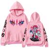 Anime Demon Slayer Infinity Castle Akaza Hoodie Men Women Harajuku Pullover Hoodie Y2k Clothes Tops