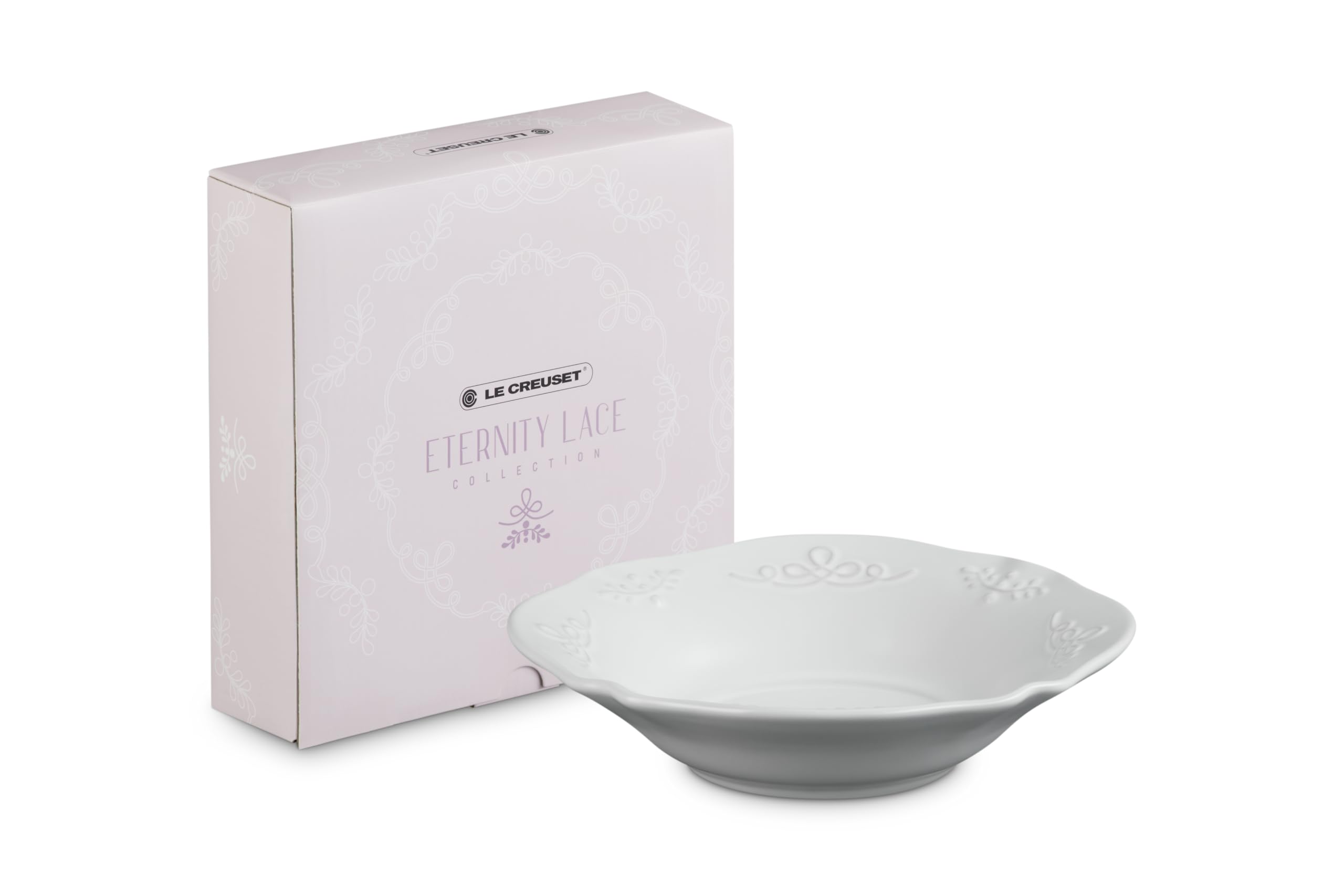 

Le Creuset Eternity Lace and Oven Safe Japanese Dish, 20cm, Cotton, Microwave, Dishwasher, [Official Product]