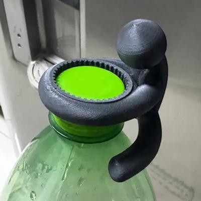 Cute Bottle Opener Effortless Cap Removal Unique Desktop Ornament Ergonomic Design Bottle Cap Pry Tool