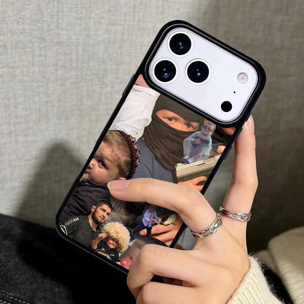 Hülle Case für iPhone 17 Air 16 Pro Max 15 Plus 11 13 Mini 14 12 Rückseite Handyhülle Niedlich Lustig Hasbulla 18