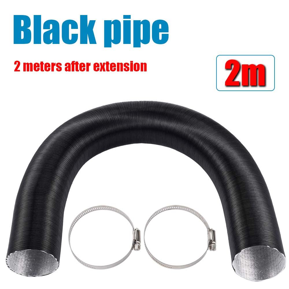 75mm Air Diesel Parking Heater Duct Pipe Tube Hose 100/200/300cm Length for Parking Heater Flexible Exhaust Pipe Tube Extendable