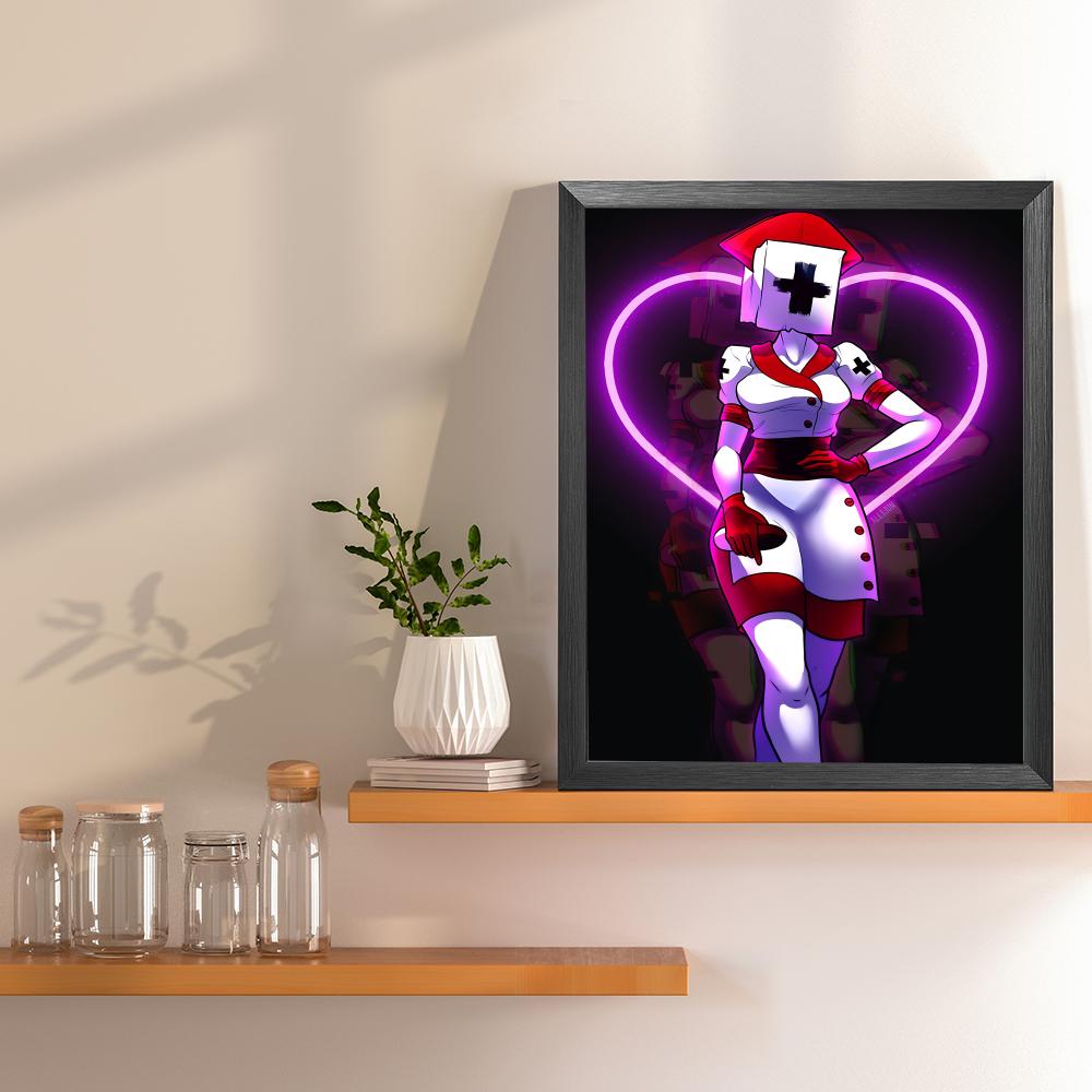 Thrilling D-Dark DeceptionS Poster Custom PP Poster Thickened Wall Sticker For Home Decoration