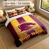 Bedding Set 1 Duvet Cover 2 Pillowcases Brisbane Broncos Print Soft Bed Linen Bedroom Decor