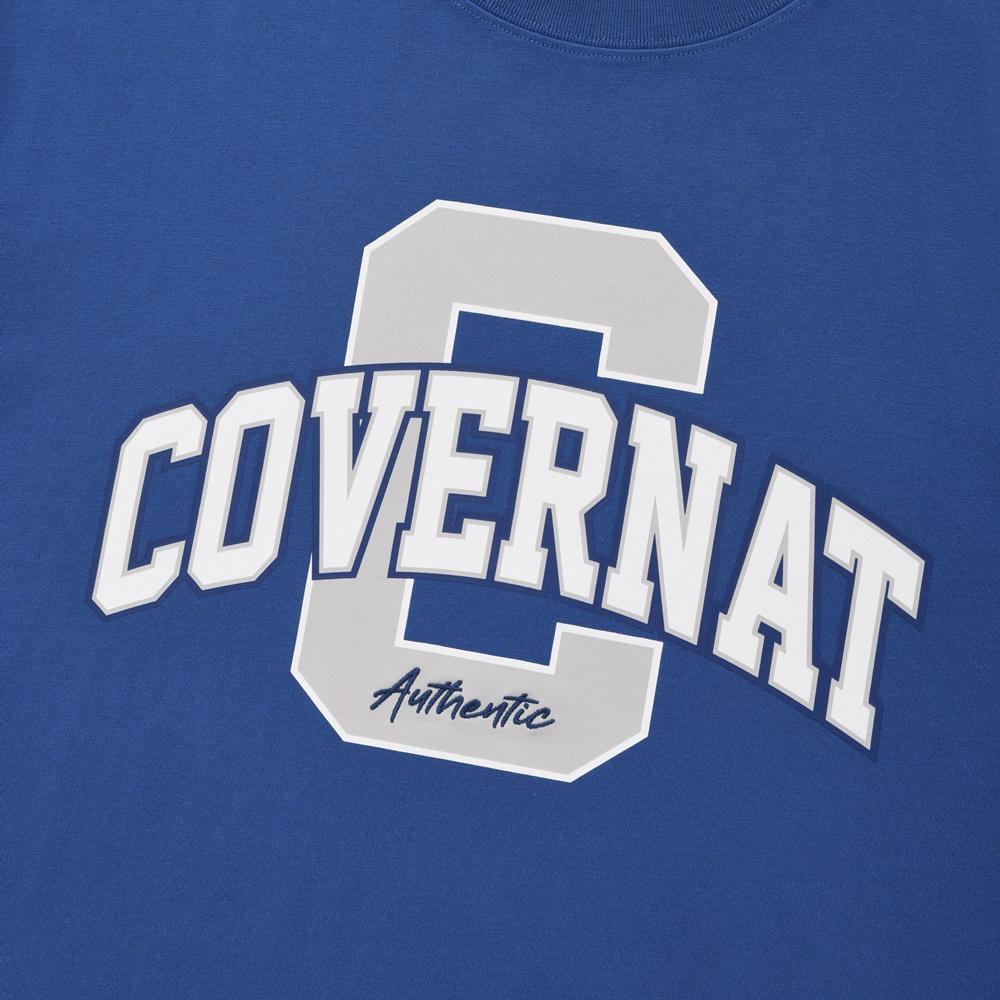 COVERNAT Arch C Logo Layer T-Shirt Blue
