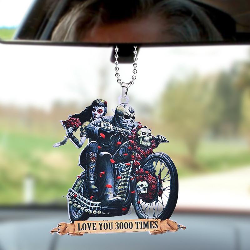 Acrylic Playful Car Decor Quirky Cartoon Hanging Ornament Versatile Bag And Home Use