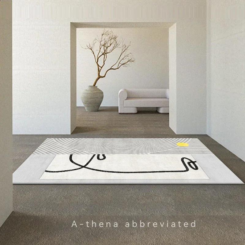 Japanese Wabi-sabi Rugs and Carpets for Home Living Room Rugs Persian Carpet Decoration Bedroom Lounge Rug Soft Fluffy Door Mat 50x80cm small mat