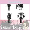 Skibidi Toilet Building Blocks Diy Plastic Abs Bricks 400-800 Pieces