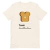 Toast Shirt - Cute Minimalist Food