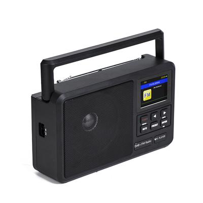 HanRongDa CS-806 Tragbares FM-Radio DAB+-Empfänger WiFi Internetradio Kabelloser BT-Lautsprecher TF-Karte U