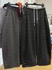 Plus Size Elastic Waist Striped Sweatpants for Autumn & Winter - Velvet, Loose Fit