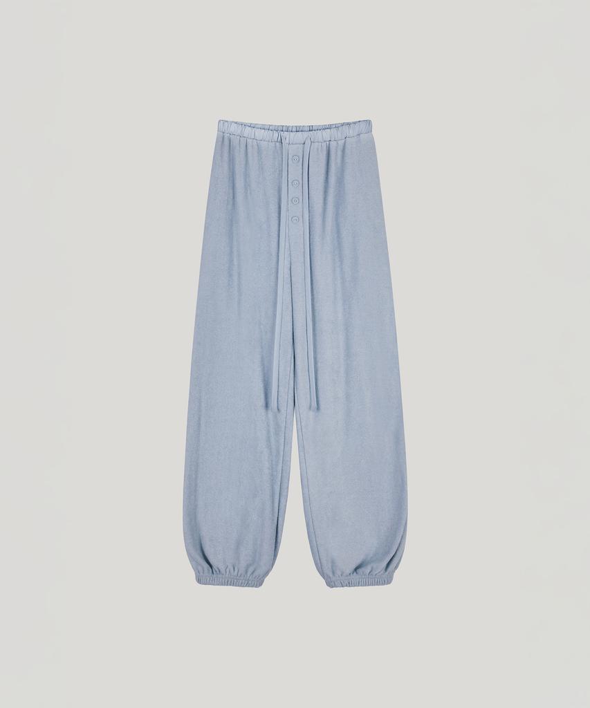 Poeteuseoul Soft Terry Jogger Pants_Blue