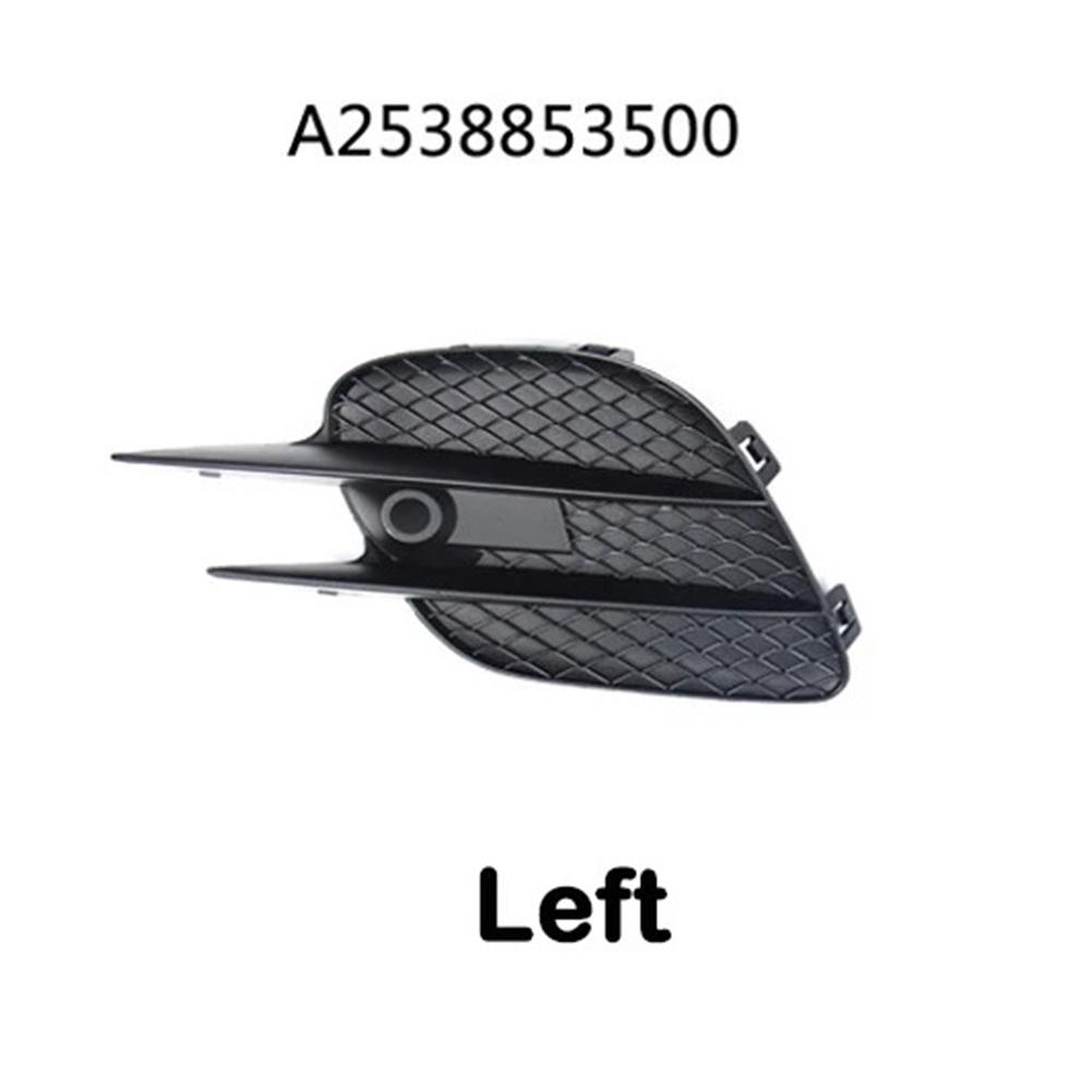 GLC For X253 Fog Light Frame Grille Replacement ABS Black Vent Mesh for Front Bumper Lower Left Right A2538853500 Left