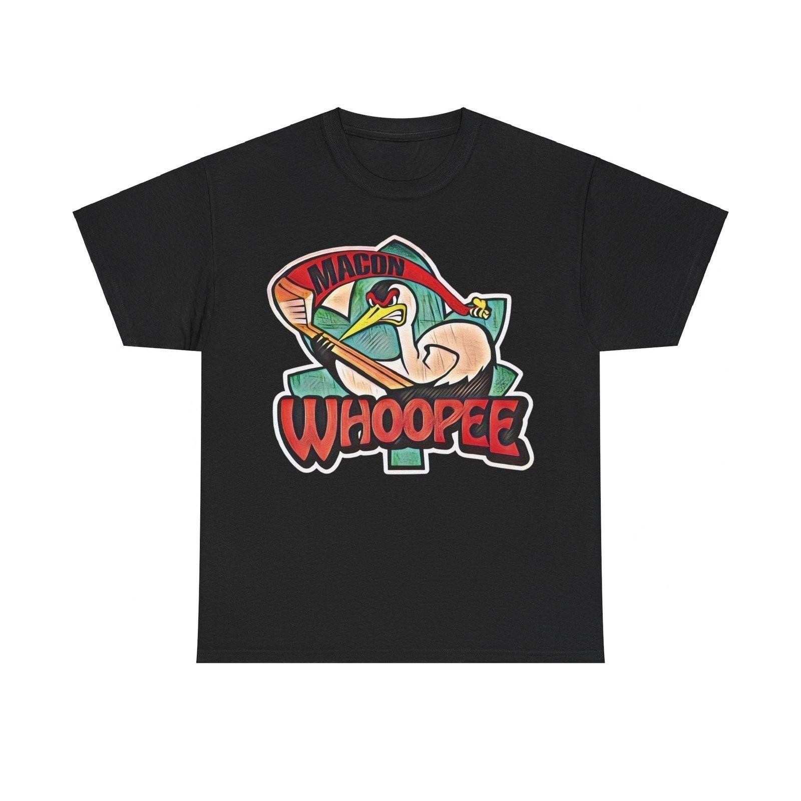 Футболка Хоккейной команды Macon Whoopee Джорджия S разноцветный
