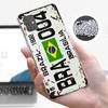 License New York Plate Number Cover Phone Case For Samsung Galaxy A12 A22 A32 A52 A72 A02S Phone Case Note 20 Ultra 10 S10 Plus