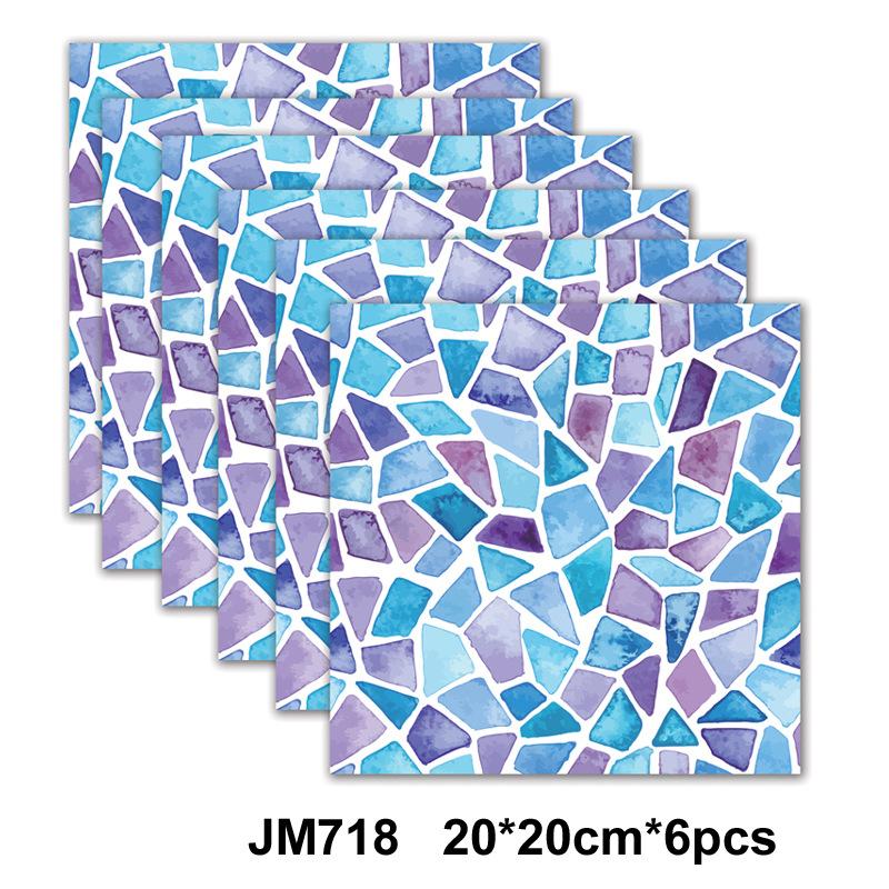 Self-Adhesive Marble Wall Tiles - Waterproof Stickers for Kitchen Backsplashes, Bathrooms, Living Rooms, Easy to Install and Rem