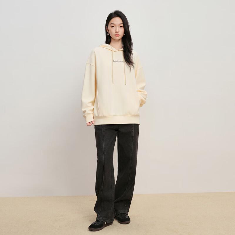 Elva' Island Women's Fashion Hooded Cropped Sweatshirt