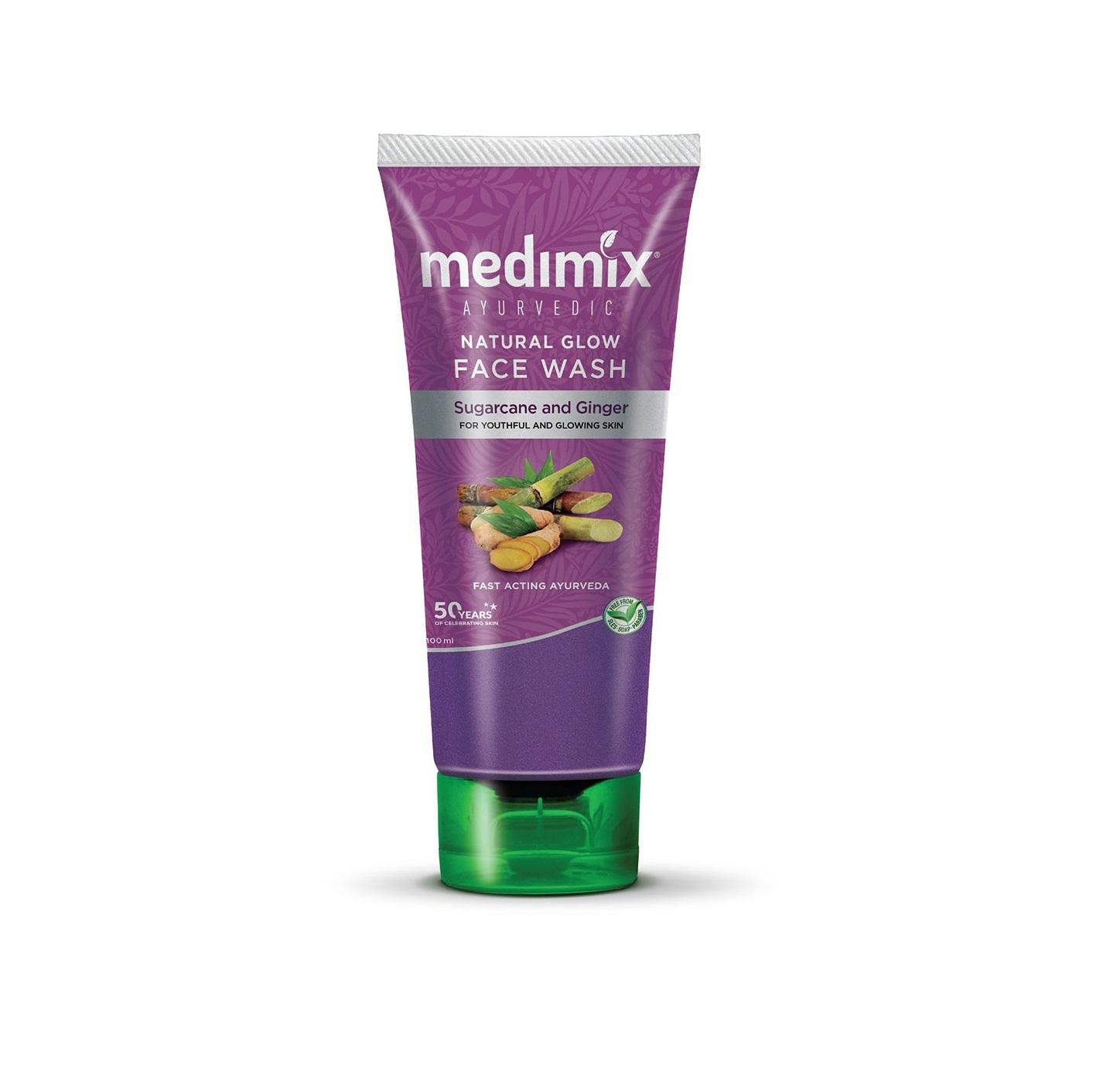 Natural Glow Face Wash with Sugarcane & Ginger - 100 ml 100 ml