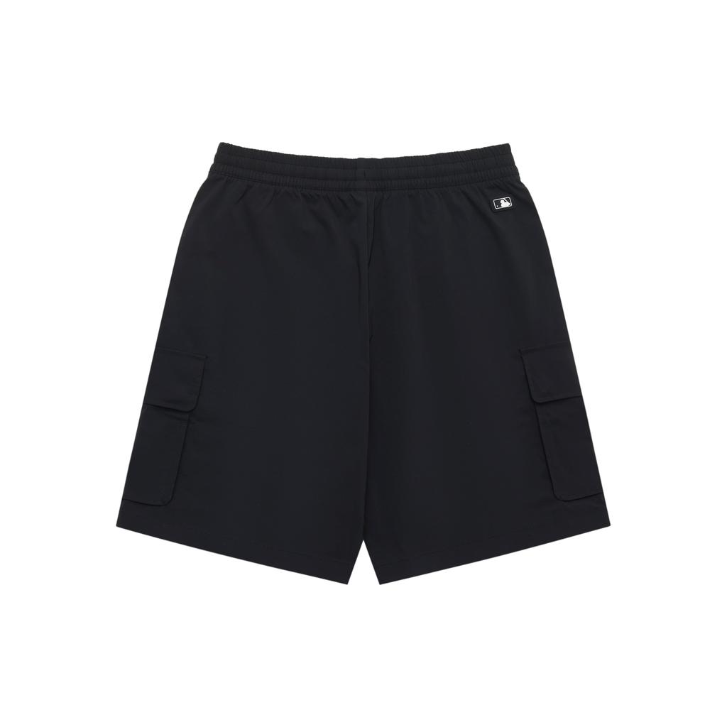 New MLB New York Yankees MLB Basic Logo 24SS Casual Shorts Unisex Black 3ASMB0643-50BKS