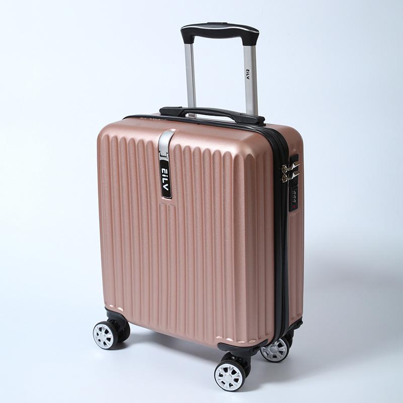 16" Rolling Suitcase with Universal Wheels for Business Travel - Suitable for Men, Women, and Students, Carry-On Approved