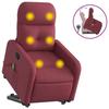 VidaXL Fauteuil Inclinable de Massage, Chaise de Relaxation avec Dossier et Repose-pied Réglables, Siège de Salon Salle de 3206807