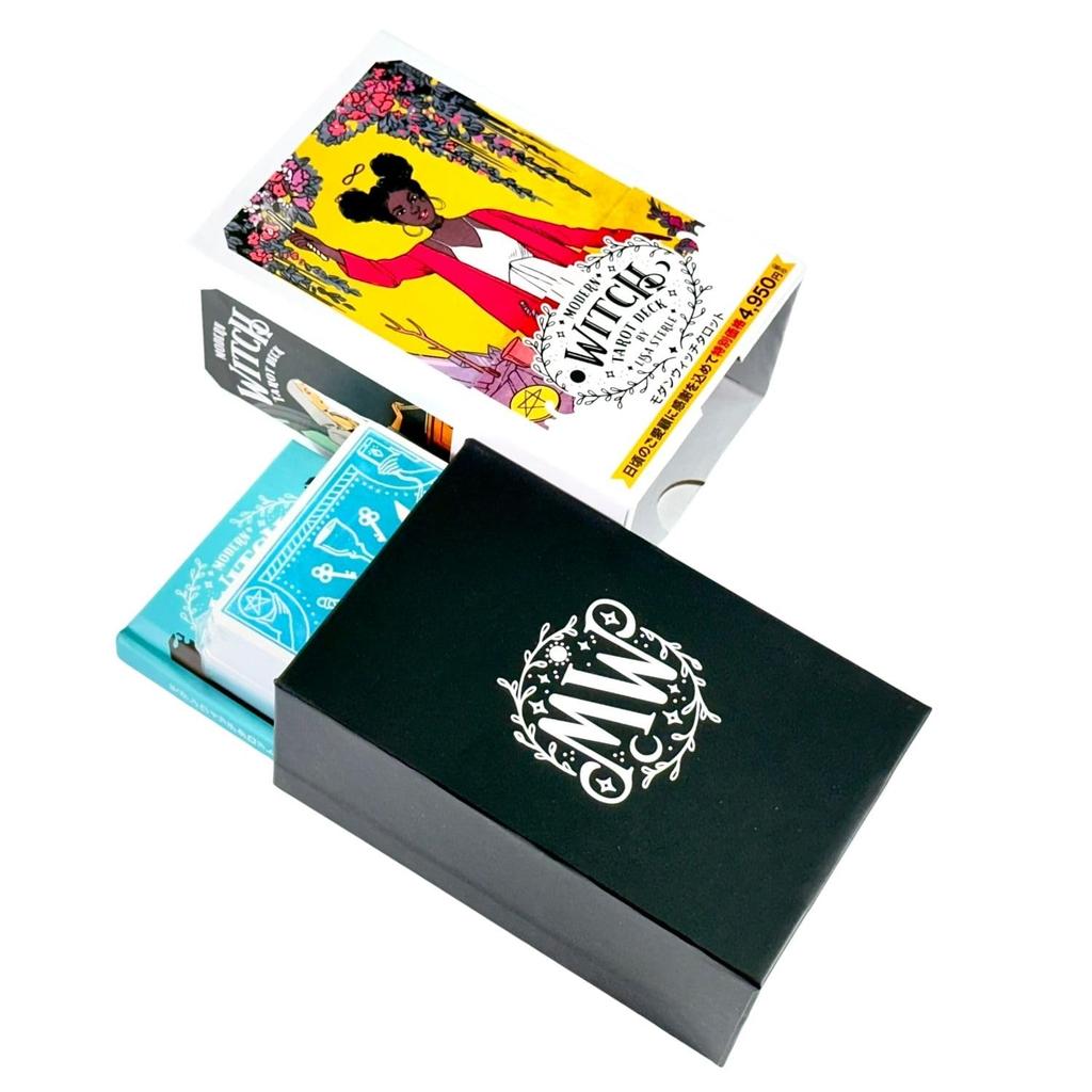 Tarot Cards Modern Witch Tarot First Edition Japanese Version Affirmation Tarot Fortune Telling with Japanese Instruction Manual I.I.J