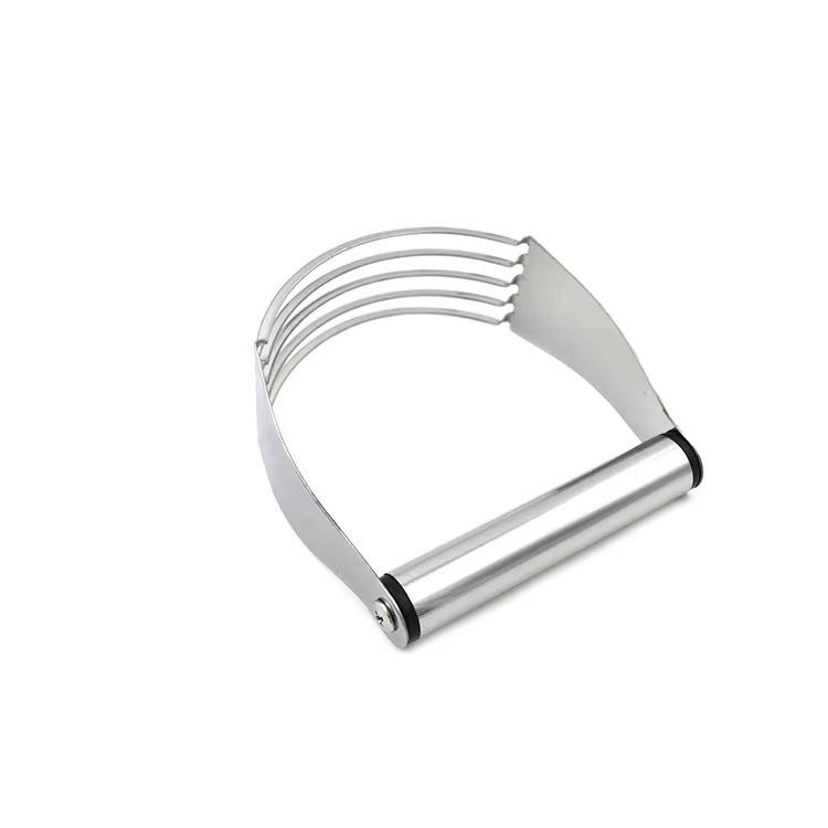 Stainless Steel Garlic Press & Multi-Purpose Potato Masher Powder Maker серебряный