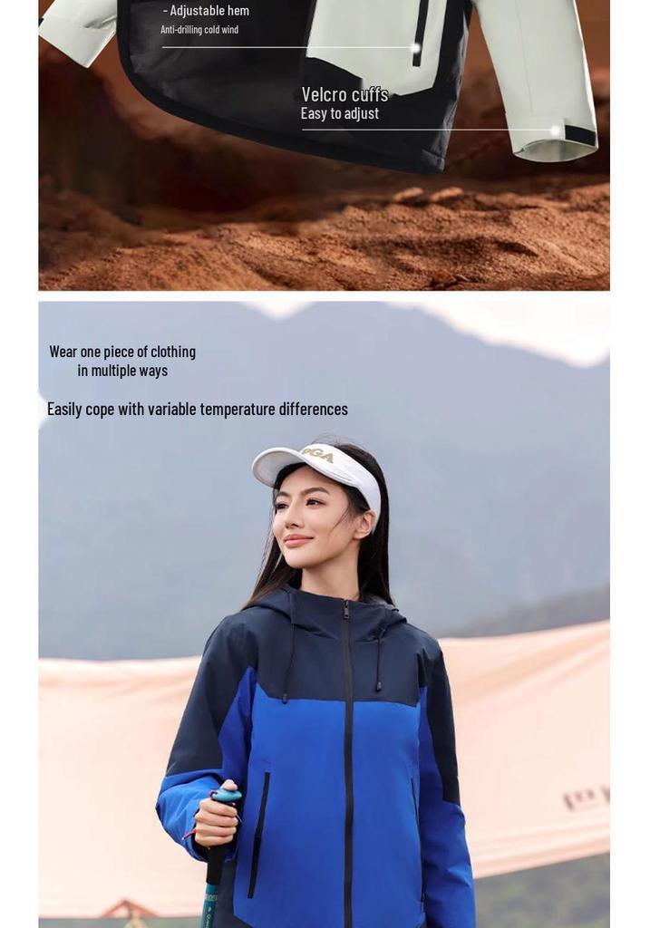 Autumn/Winter Windproof Waterproof Warm Jacket for Mountaineering, Fishing, Cycling, and Workwear with Custom Embroidery and Logo Options
