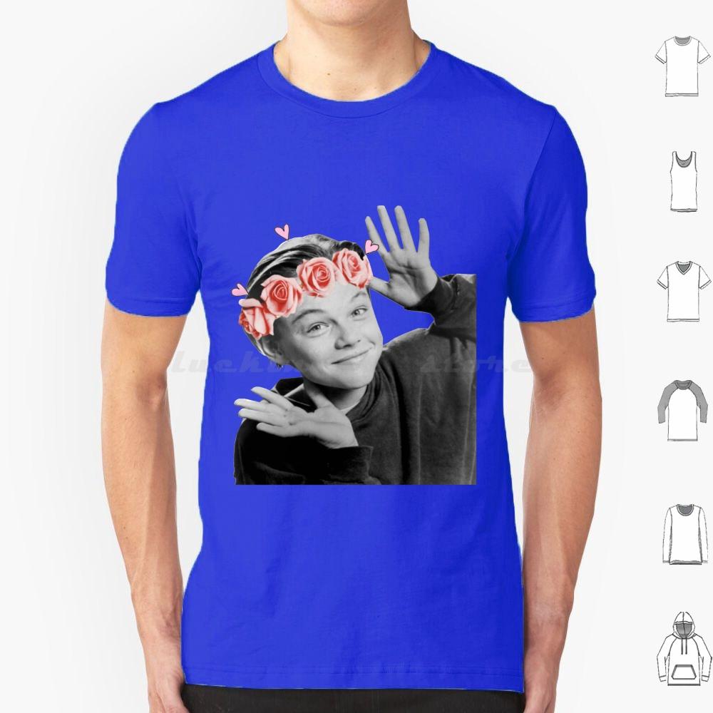 Young Leonardo Dicaprio Flower T Shirt Men Women Kids 6xl Leonardo Dicaprio Leonardo Leo Young Leo Titanic Dicaprio 90s Movies
