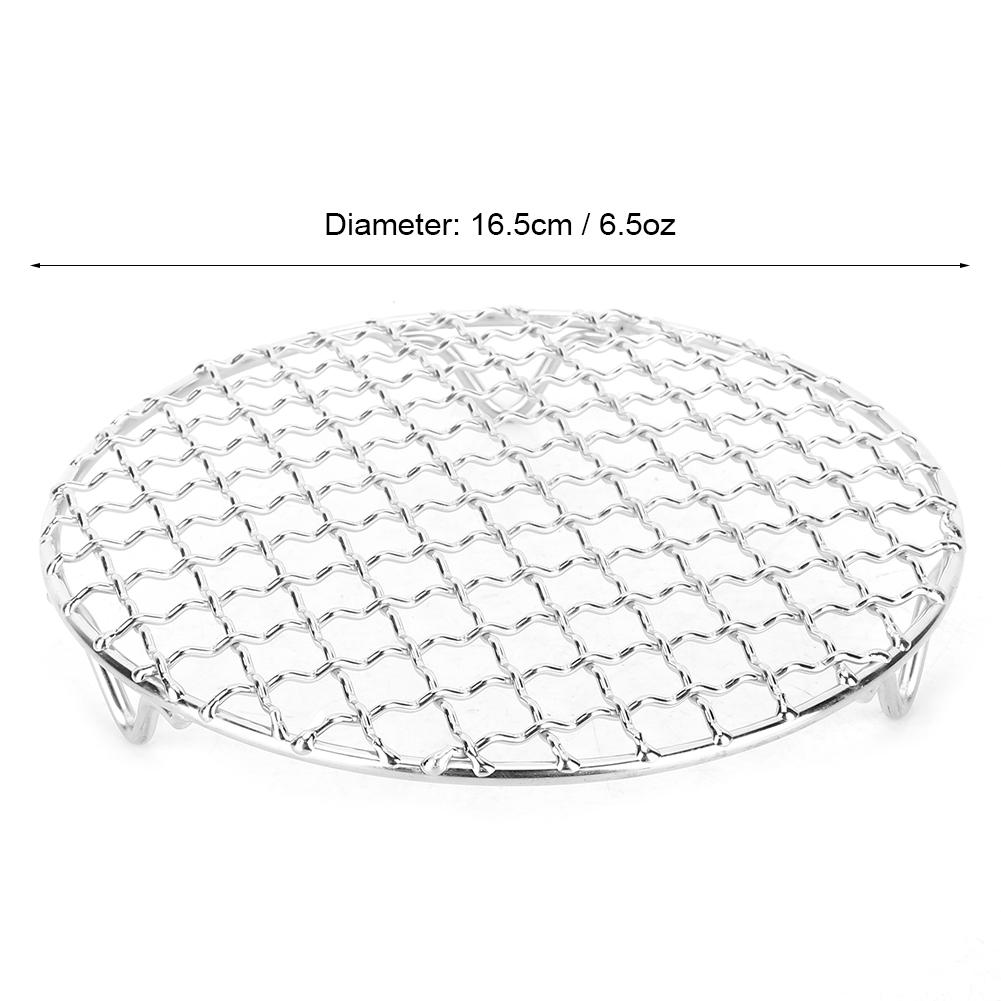 Stainless Steel Non-Stick BBQ Rack Barbecue Mesh Fish Meat Grill Net Accessory