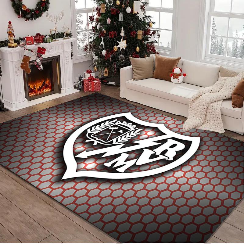 1PC Rug Rayo Team Crest Carpet, Chair Rug,Area Rug for Office Bedroom Living Rooms Bedroom, Doormat Decor Christmas Fan Gifts