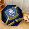 Sheffield Wednesday FC Automatic 3‑Fold Umbrella 8‑Rib Windproof Folding Umbrella Sun Rain Protection For Outdoor Travel Daily Use