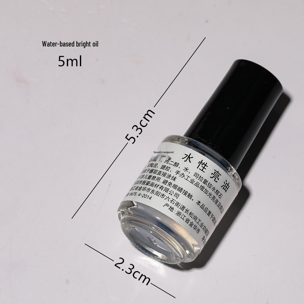 Water-Based Gloss Varnish for Mother-of-Pearl Imitation & Fired Blue DIY Jewelry - Quick-Dry, Waterproof, Colorfast Sealer.