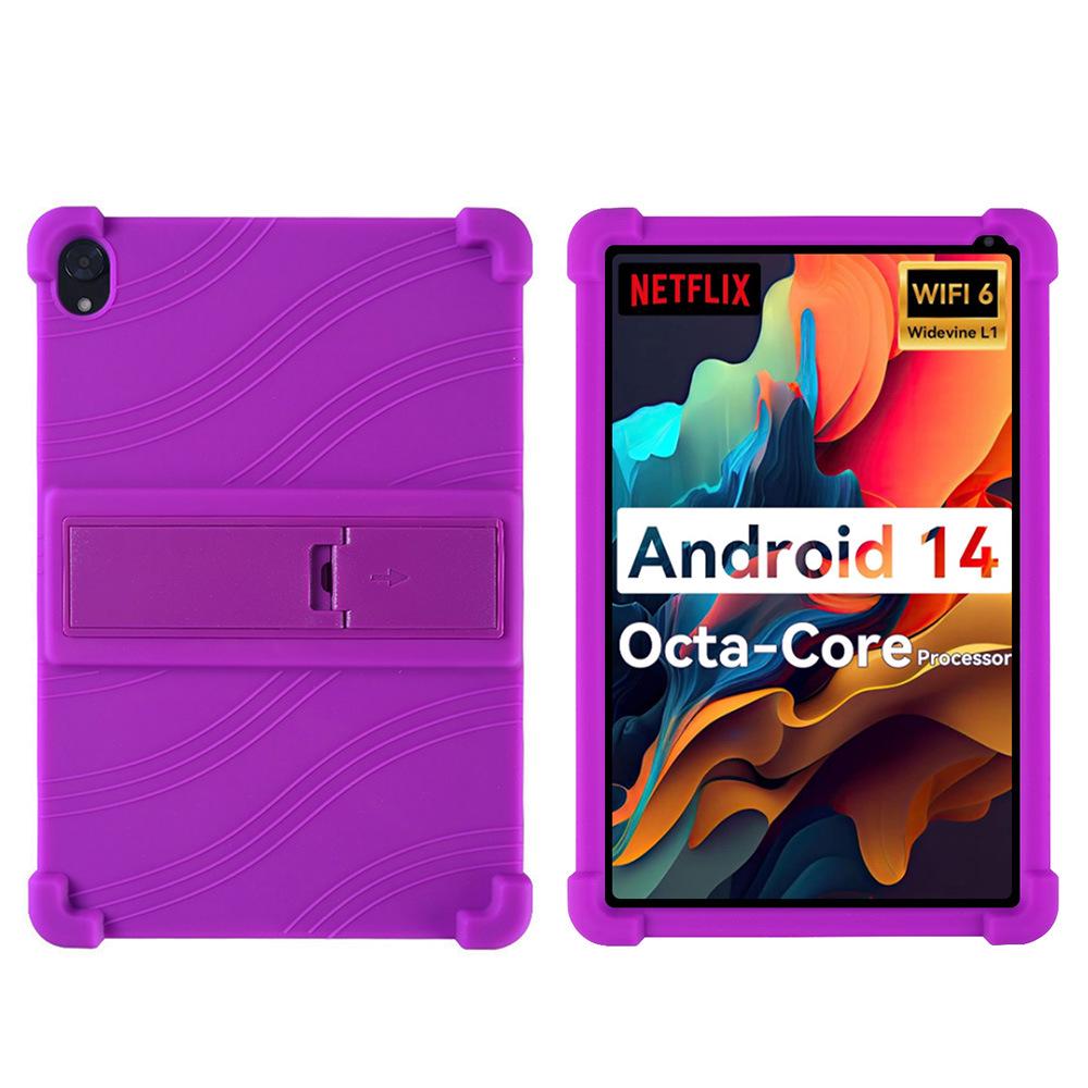 

URAO C107 10.1 Tablet Case - Full Coverage Anti-Drop Silicone Stand with Edge-Wrapped Rubber Shell