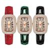 Small Green Watch Ladies Watch Niche Pigeon Egg Kuaishou Rhinestone Gypsy