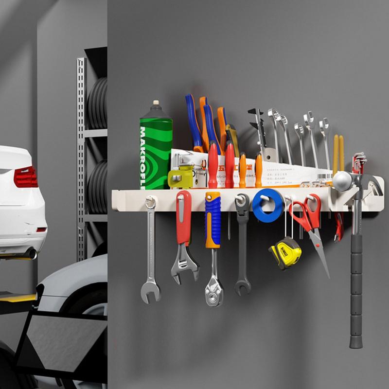 Multifunctional Wrench Screwdriver Organizer Rail Rack Storage Holder Garage Workshops Wall Mount Hardware Tool Display Hanger