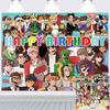 142. Dream SMP Party Decoration Party Supplies Backdrop Banner Poster Vinyl 7x5ft